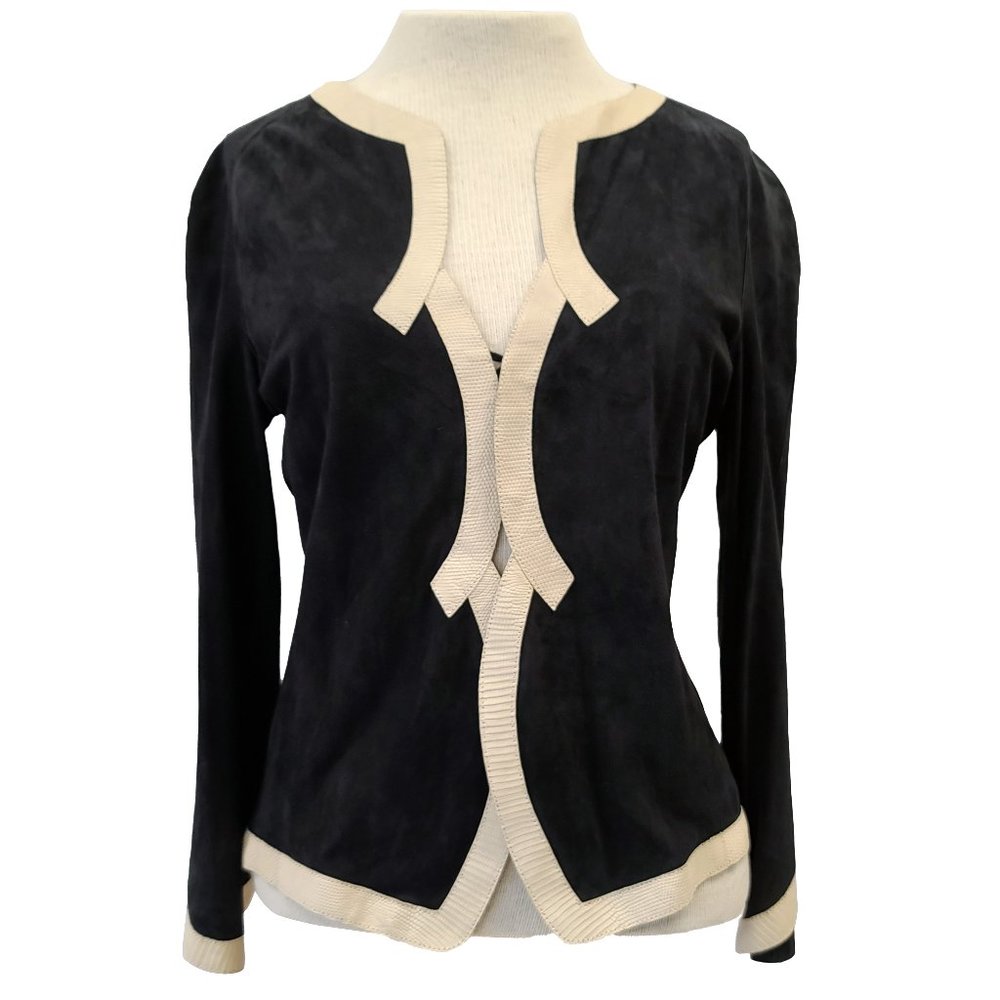 Armani light weight suede jacket